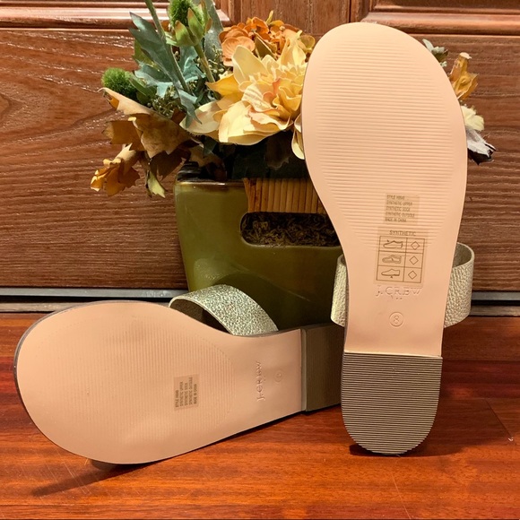 New J. Crew Slide on Sandals - Picture 3 of 4